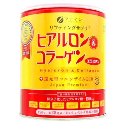 優之源 - 優の源金裝透明質酸及膠原蛋白粉+還元型輔酶Q10(罐裝) 196克