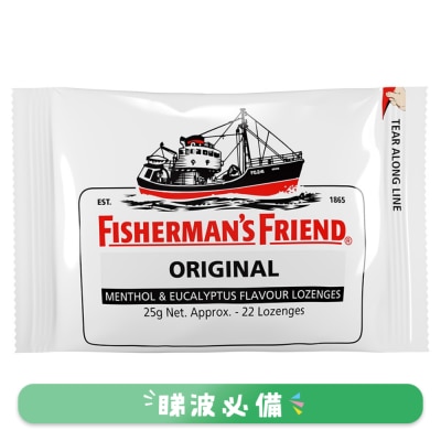 英國漁夫之寶 - 英國漁夫之寶潤喉糖原味 25克