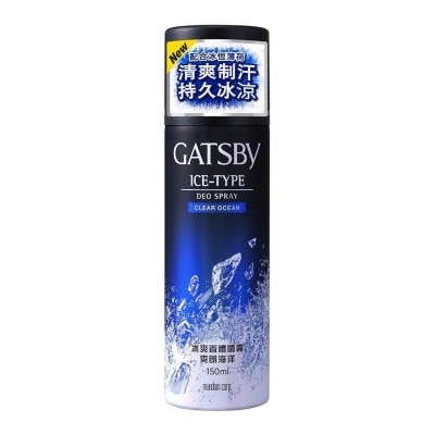 GATSBY GATSBY ICE TYPE DEO SPRAY CLEAR OCEAN