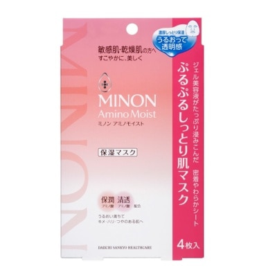 MINON MINON氨基酸保湿面膜4片