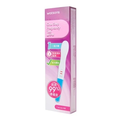 WATSONS WATSONS ONE STEP PREGNANCY TEST 1S