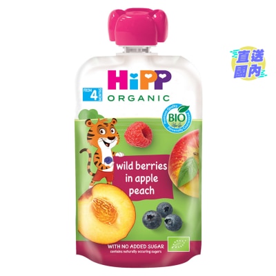 喜寶 喜寶有機野莓蘋果蜜桃唧唧裝