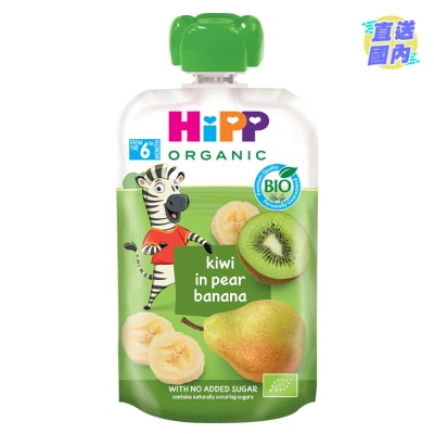 喜宝 HiPP 喜宝有机奇异果洋梨香蕉唧唧装 100克