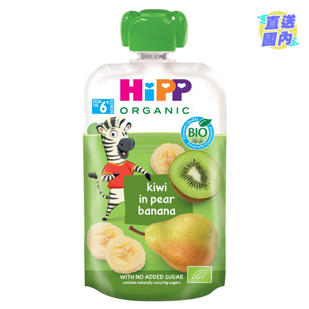 HiPP Organic Kiwi in Pear-Banana 100g