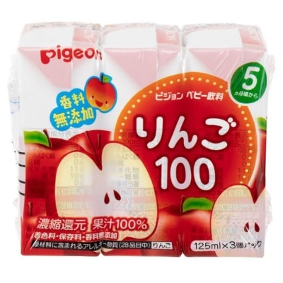 PIGEON - APPLE JUICE (125ML X 3)