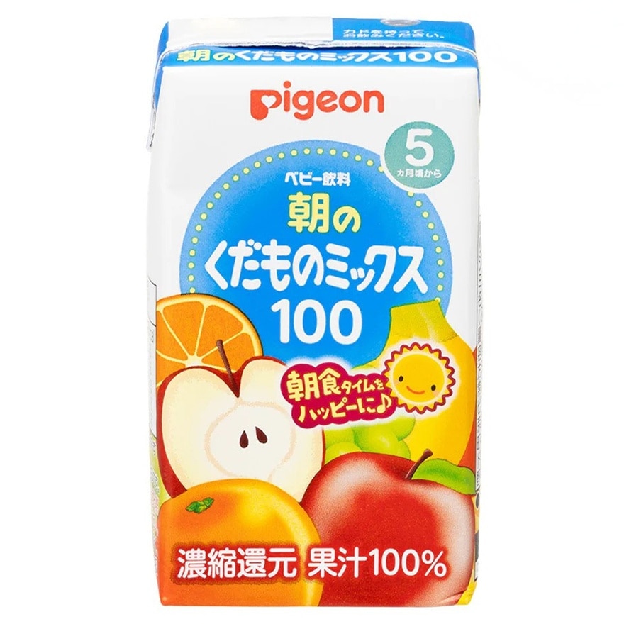 100% Mixed Fruits Morning Juice (125ml x 3)