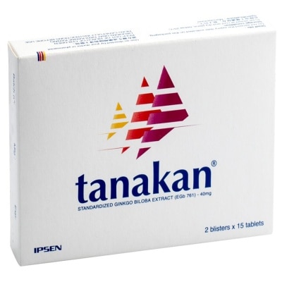 IPSEN Tanakan® Standardized Ginkgo Biloba Extract (EGb 761) - 40mg, 30 tablets