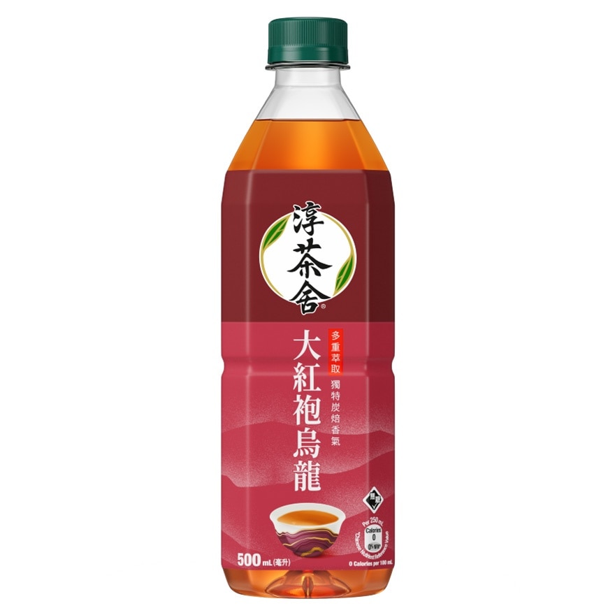 淳。茶舍 大紅袍烏龍茶 500毫升 (新旧版本随机发货)