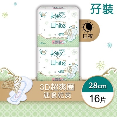 KOTEX Kotex White UTW Long 16's TP