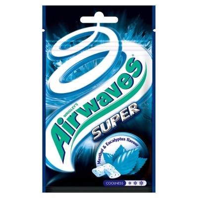 AIRWAVES 爽浪 Super 無糖香口珠 18粒 -超涼薄荷