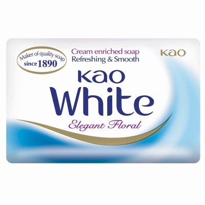 KAO 花王优雅花香奶白香皂 130克 X3