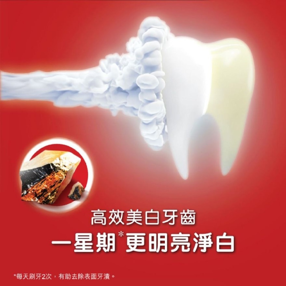 Optic White Volcanic Mineral Stain Removal Whitening Toothpaste (Old or New Packaging Random Delivery)