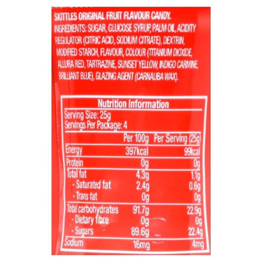 ORIGINAL FLAVOUR CANDIES