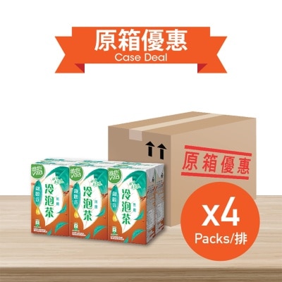 VITA [原箱] 维他冷泡无糖铁观音茶饮品250毫升 6包 x 4