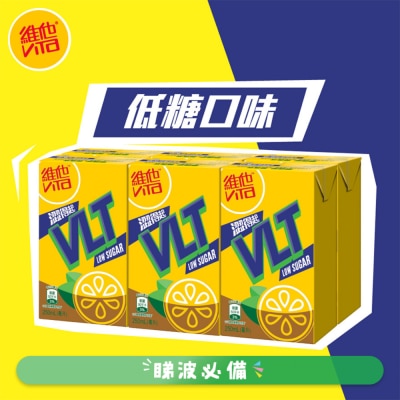 維他 - 維他低糖檸檬茶飲品250毫升 6包裝