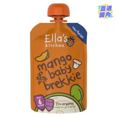 艾拉廚房 有機芒果乳酪燕麥糊 100g
