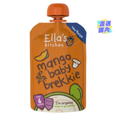 ELLA'S KITCHEN 有機芒果乳酪燕麥糊 100g