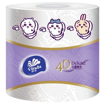 VINDA Vinda 4D Deluxe 4ply Bath Tissue 27s