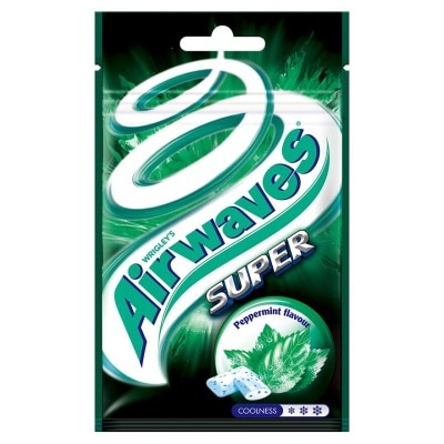 AIRWAVES 爽浪 Super 無糖香口珠 18粒 -冰爽薄荷