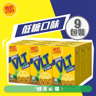 維他 - 低糖檸檬茶250毫升(9包裝)