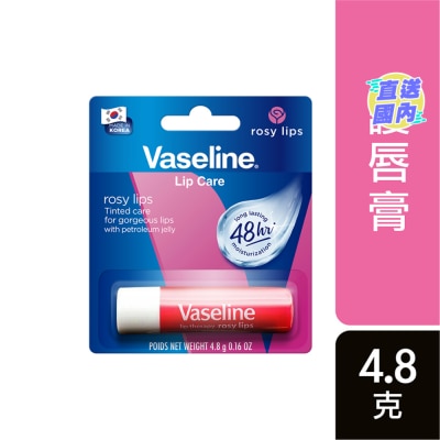 VASELINE 玫瑰潤澤護唇膏