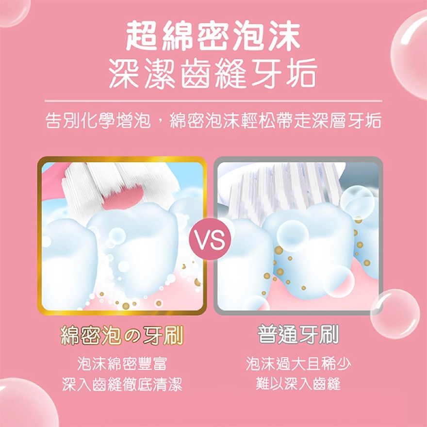 绵密泡沫牙刷 1s (颜色随机发放)