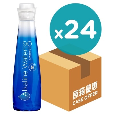 WATSONS 鹼性水9.0 (原箱) (420毫升 x 24支)