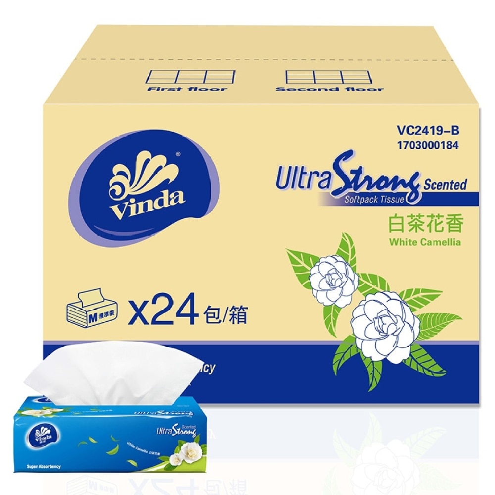 Vinda SP Ultra M (White Camellia) 24s (Case pack)