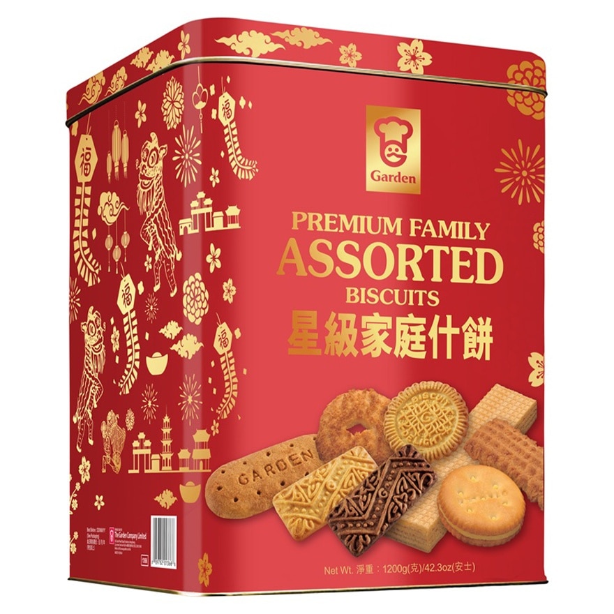 Premium Family Assorted Biscuits (1200G)