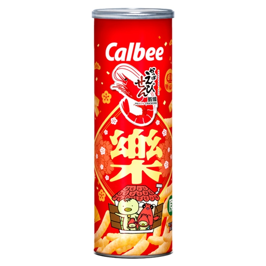 CALBEE ORIGINAL FLAVOUR PRAWNN CRACKERS CNY VERSION 70G