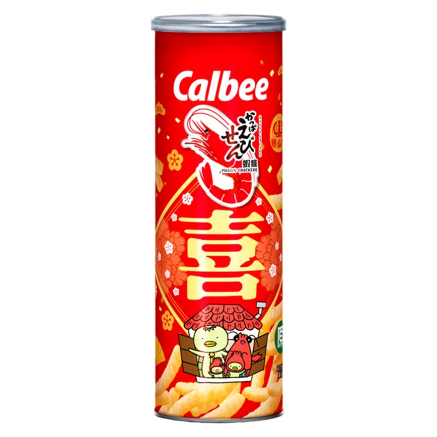 CALBEE ORIGINAL FLAVOUR PRAWNN CRACKERS CNY VERSION 70G