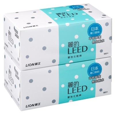 LEED LEED BEAUTY PUFF 180PC TWIN PACK