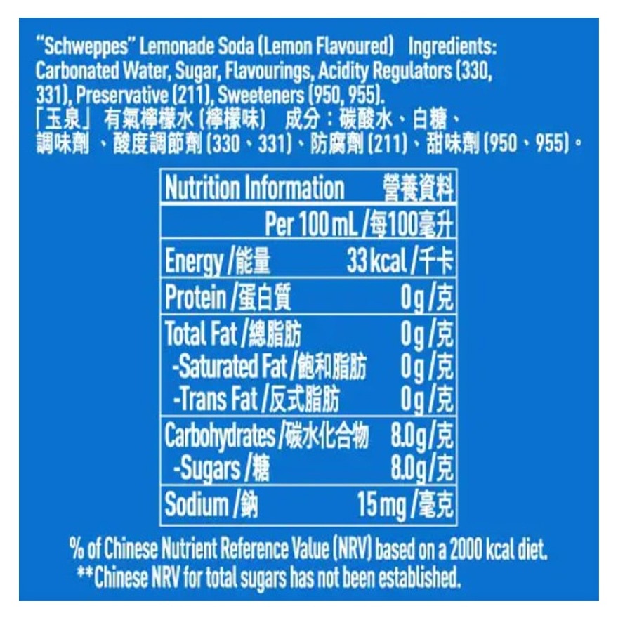 LEMONADE SODA MINI CAN