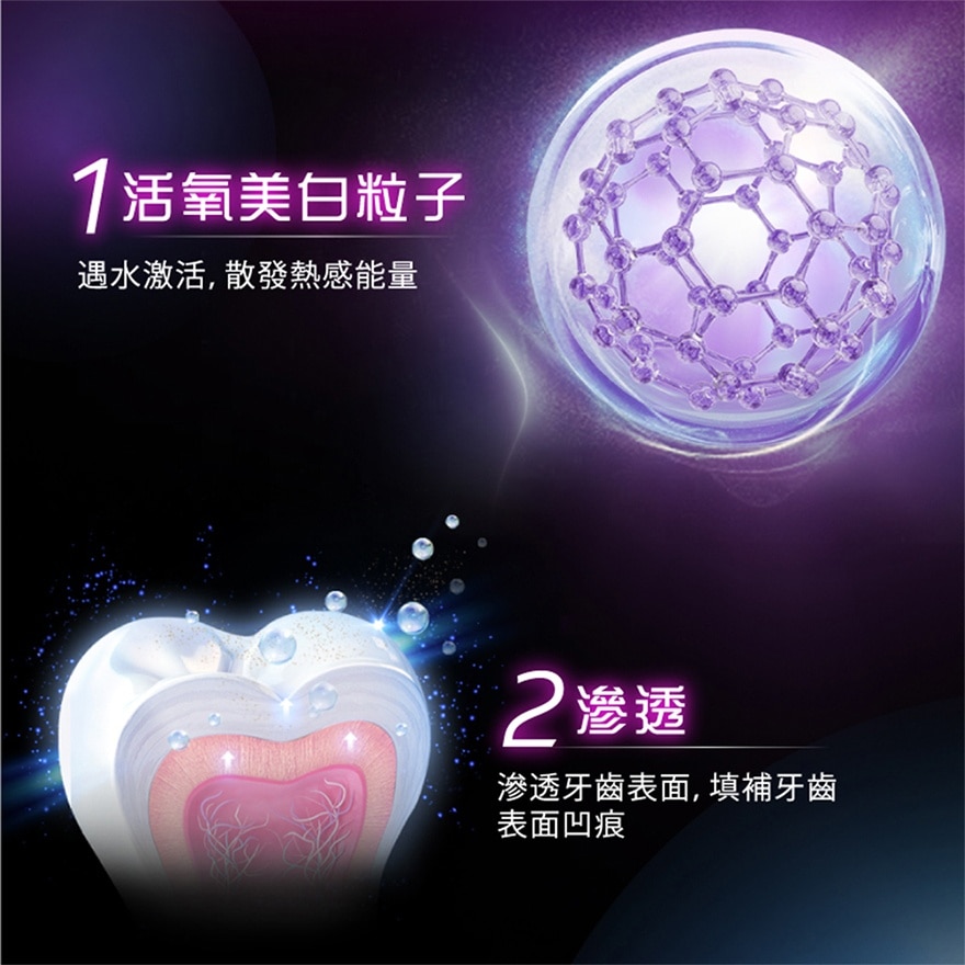 光感白光學美白牙膏85g