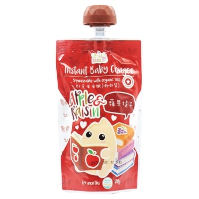 寶寶百味 - 即食有機米米粥-唧唧裝(蘋果提子)