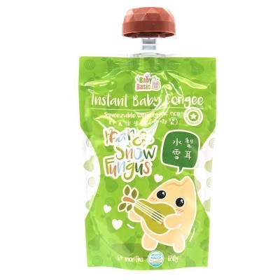 寶寶百味 - 即食有機米米粥-唧唧裝(水梨雪耳)