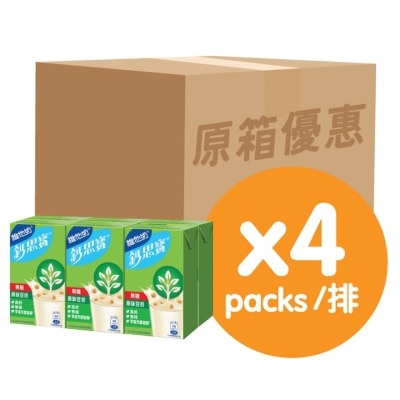 維他奶鈣思寶 [原箱] 維他奶鈣思寶高鈣無糖原味豆奶250毫升 6包裝 x 4