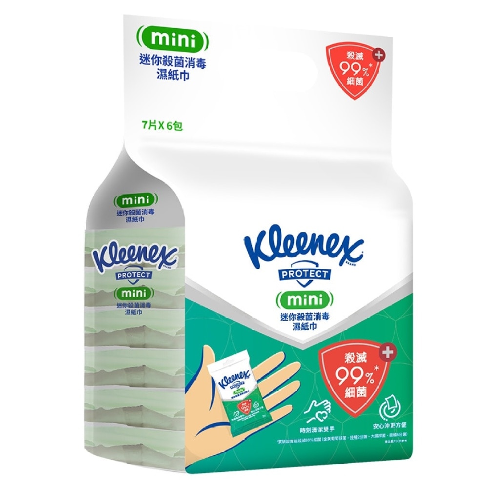 Kleenex Mini Sanitizing Wipe 7SX6