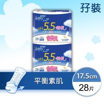 KOTEX - KOTEX PH5.5 PTY LONG(28sX2)