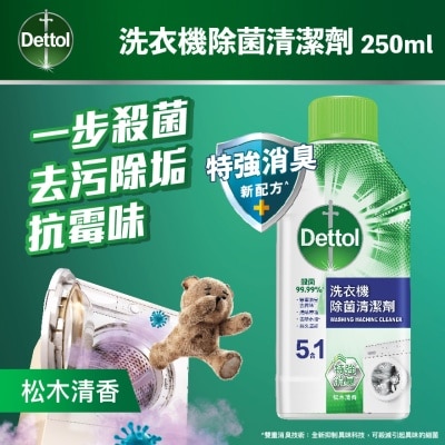 DETTOL Dettol Washing Machine Cleaner (Pine) 250ml