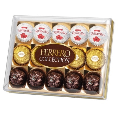 FERRERO ROCHER  费列罗臻品朱古力及甜点礼盒15粒装