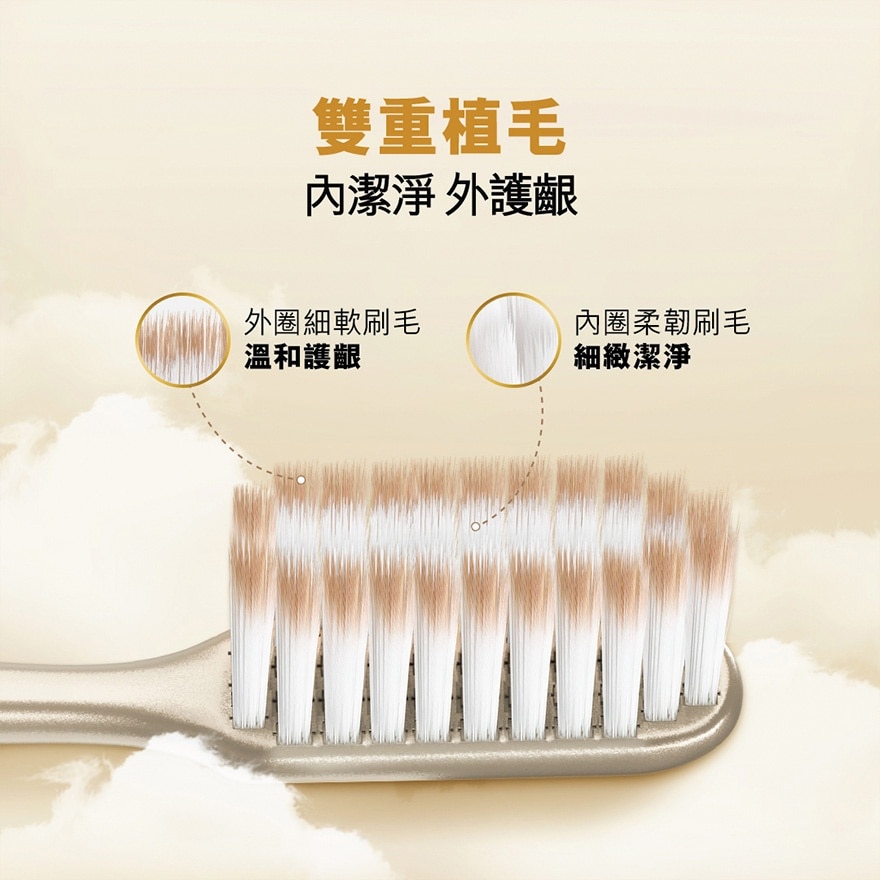 高露洁纤柔金炫牙刷3支装 (新旧包装随机发货)