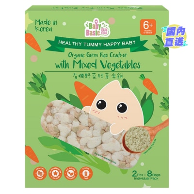 寶寶百味 寶寶百味有機野菜胚芽米餅