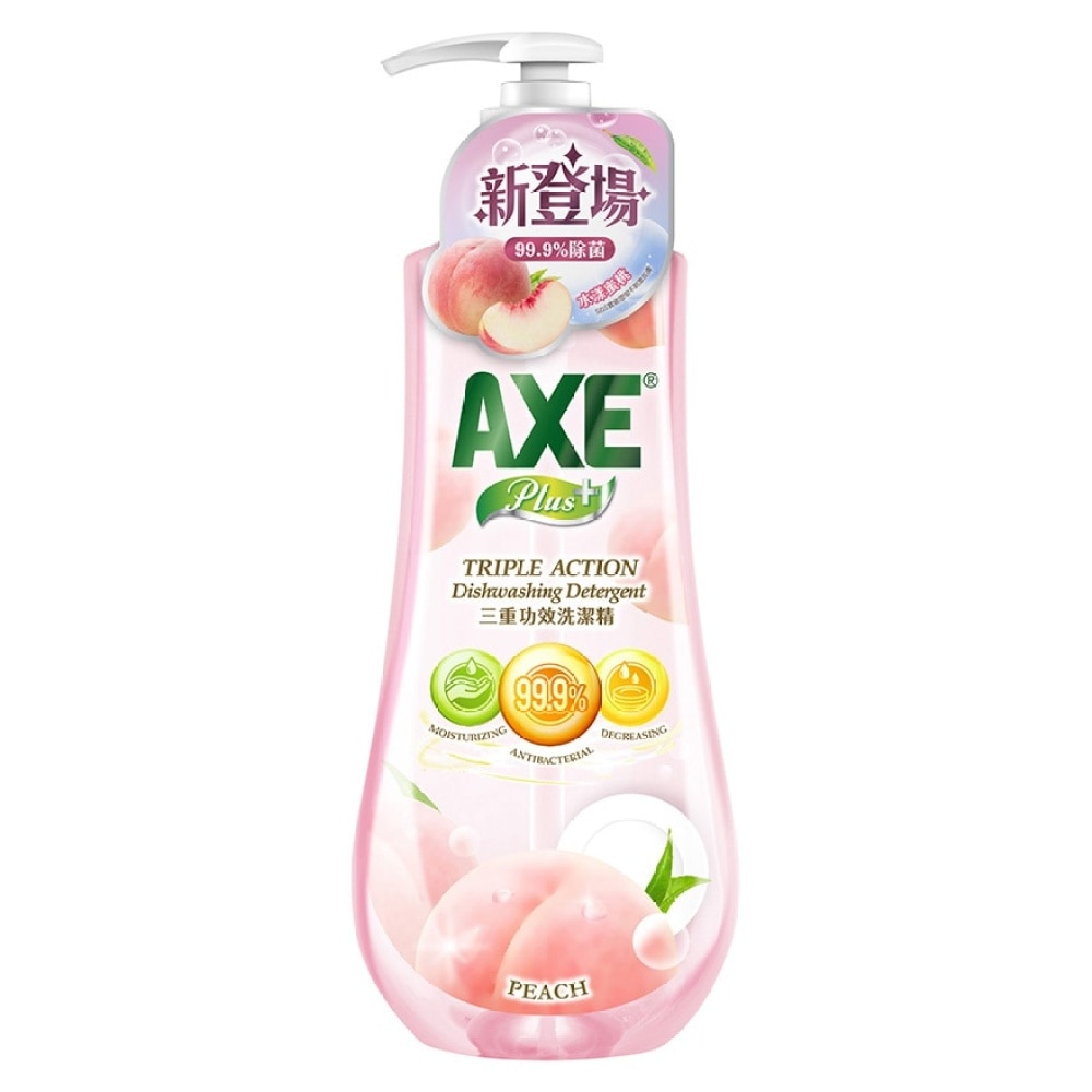 斧头牌 三重功效洗洁精(蜜桃) 1千克
