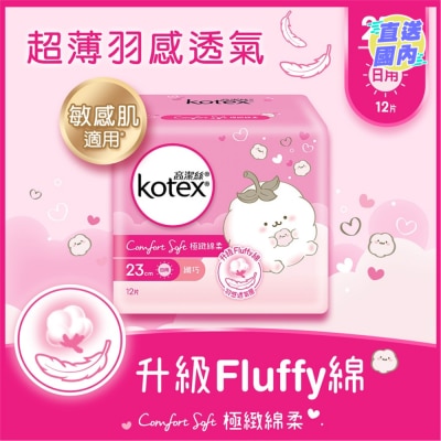 KOTEX COMFORT SOFT SLIM DAY 23CM