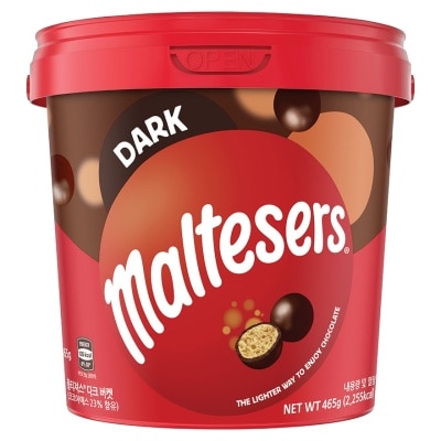 MALTESERS 黑朱古力分享桶裝465克