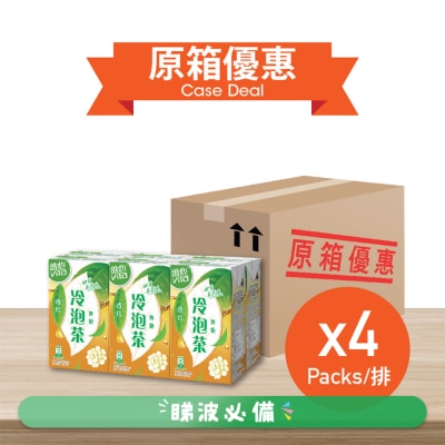維他 - [原箱] 維他冷泡無糖香片茶飲品250毫升 6包裝 x 4