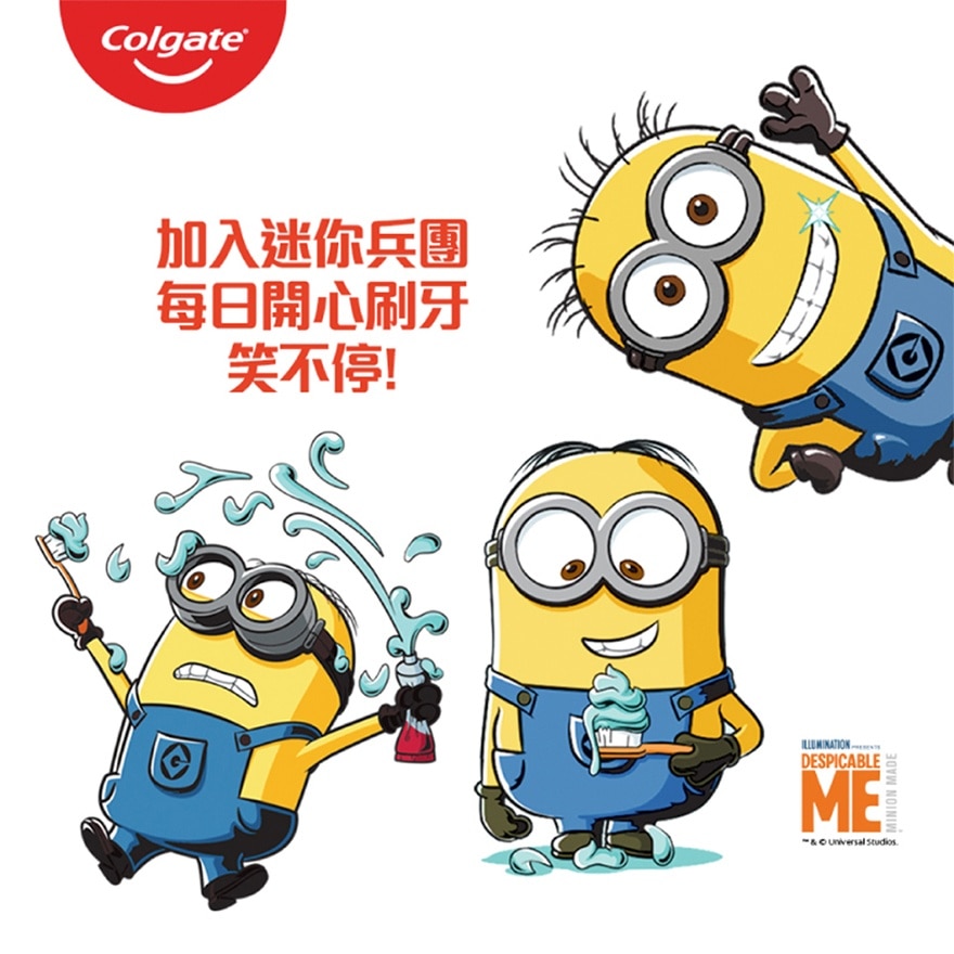 Minion Toothpaste - Bubble Fruit Flavor