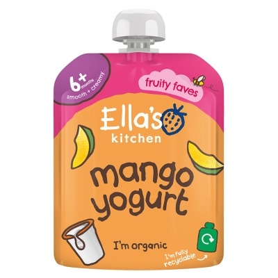 ELLA'S KITCHEN - 有機芒果希臘式乳酪90克 x 6包