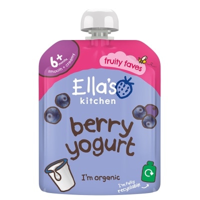 ELLA'S KITCHEN - 有機莓果希臘式乳酪 90G x 6包